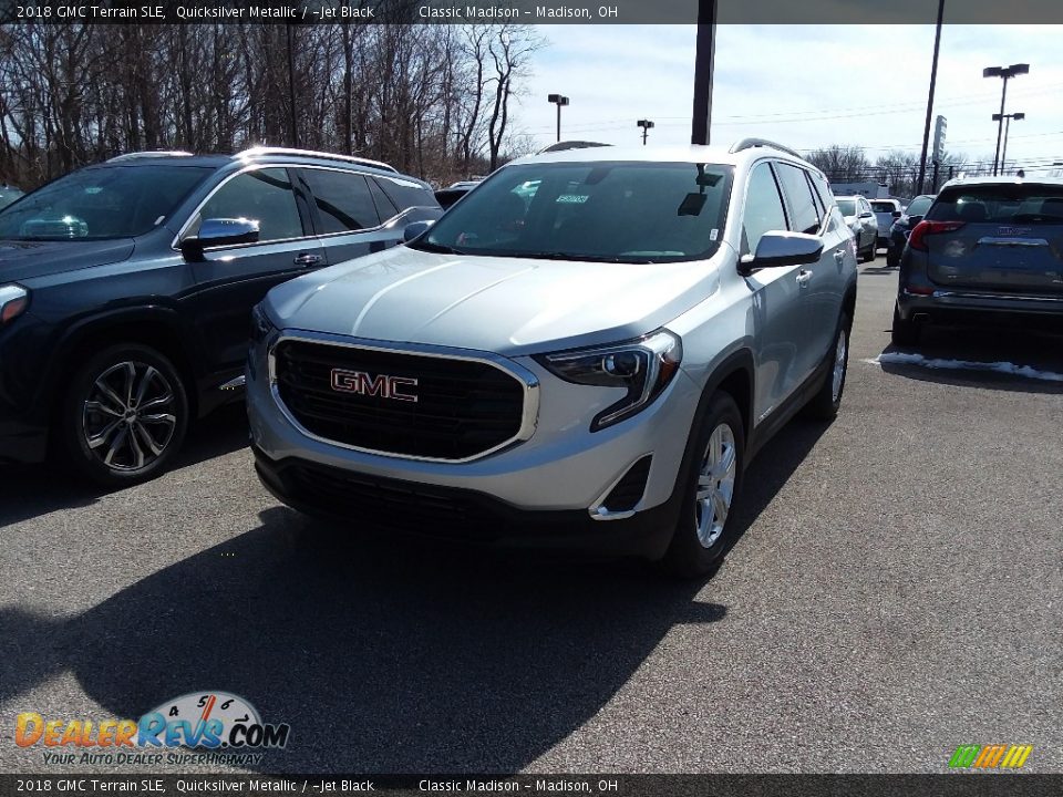 2018 GMC Terrain SLE Quicksilver Metallic / ­Jet Black Photo #1