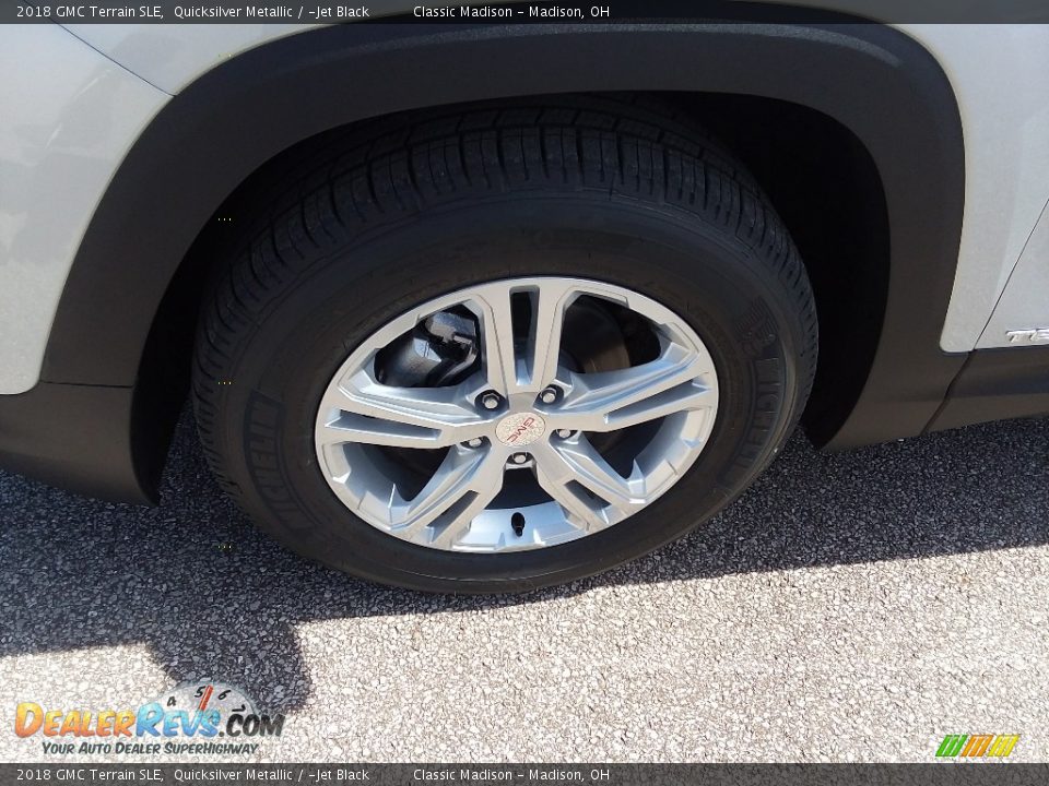 2018 GMC Terrain SLE Quicksilver Metallic / ­Jet Black Photo #2