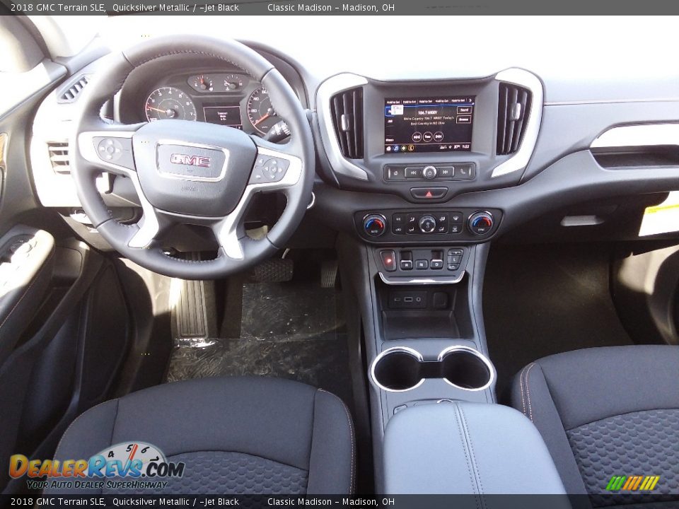 2018 GMC Terrain SLE Quicksilver Metallic / ­Jet Black Photo #6