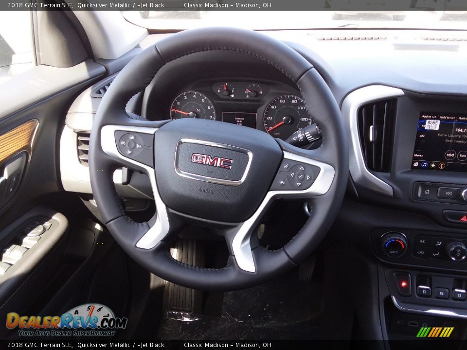 2018 GMC Terrain SLE Quicksilver Metallic / ­Jet Black Photo #7