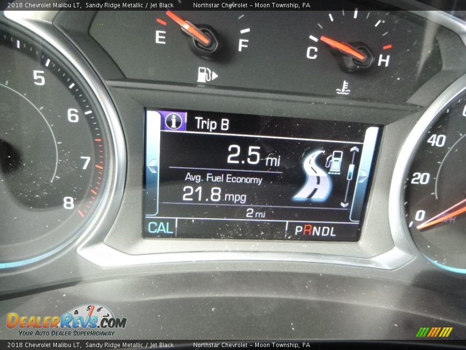 2018 Chevrolet Malibu LT Sandy Ridge Metallic / Jet Black Photo #20