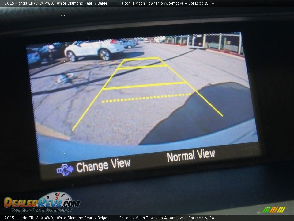 2015 Honda CR-V LX AWD White Diamond Pearl / Beige Photo #25