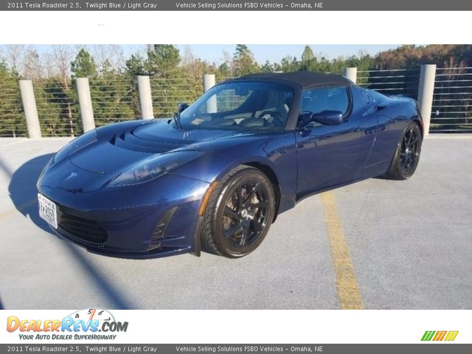 Twilight Blue 2011 Tesla Roadster 2.5 Photo #11