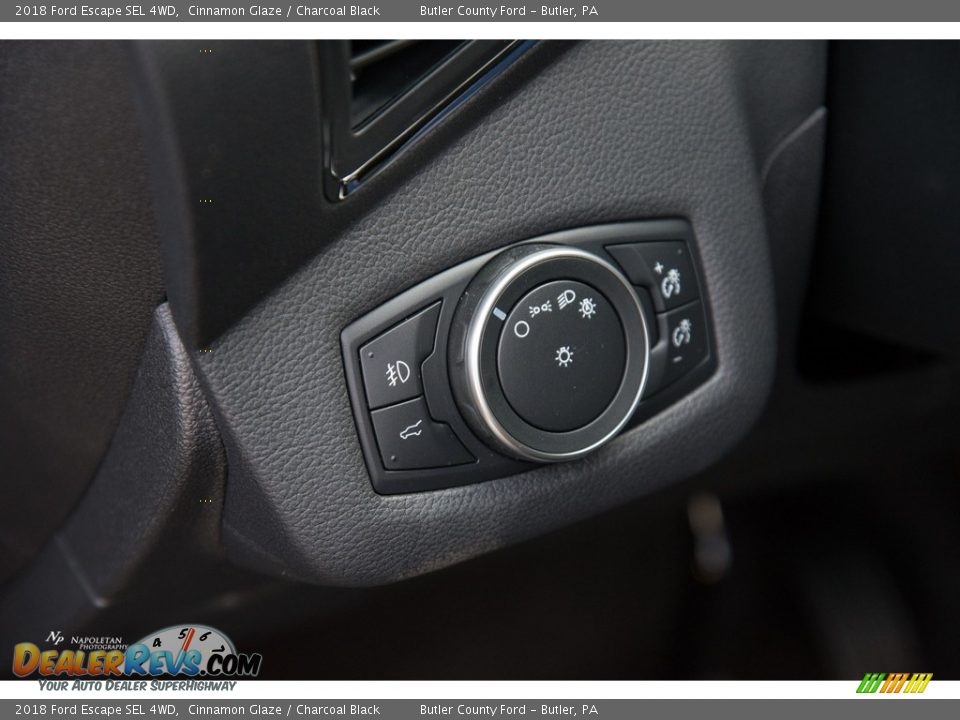 2018 Ford Escape SEL 4WD Cinnamon Glaze / Charcoal Black Photo #7