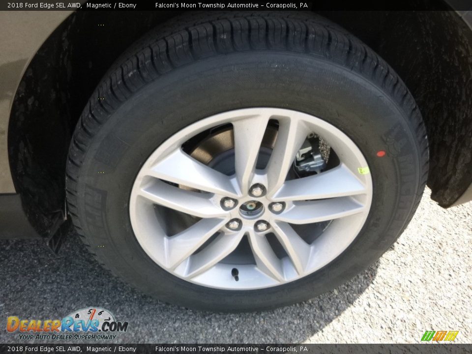 2018 Ford Edge SEL AWD Magnetic / Ebony Photo #7
