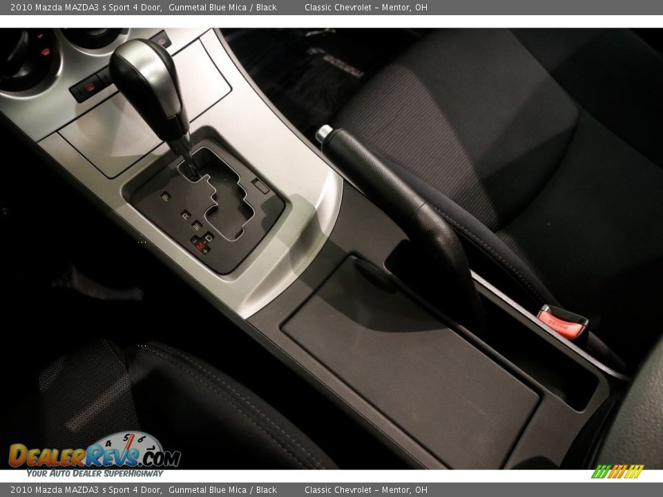 2010 Mazda MAZDA3 s Sport 4 Door Gunmetal Blue Mica / Black Photo #12