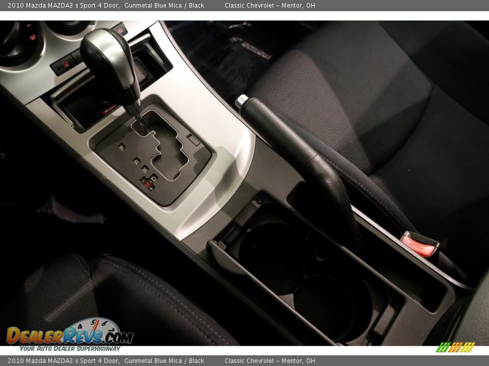 2010 Mazda MAZDA3 s Sport 4 Door Gunmetal Blue Mica / Black Photo #13