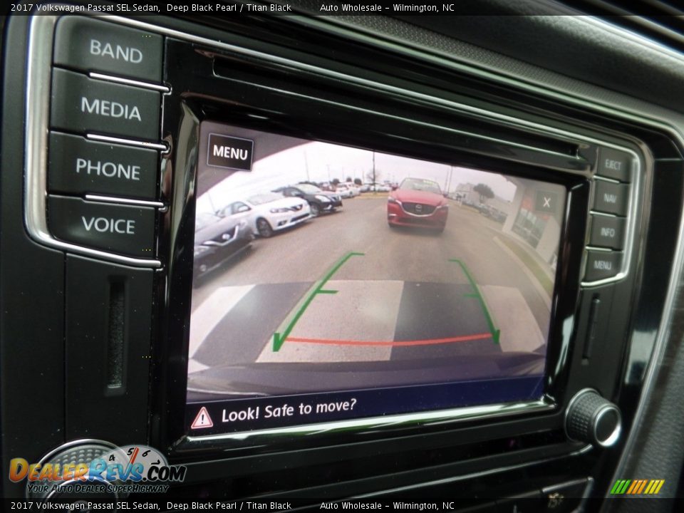 2017 Volkswagen Passat SEL Sedan Deep Black Pearl / Titan Black Photo #19