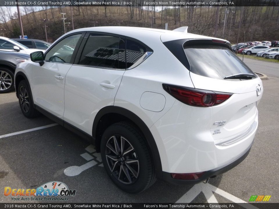 2018 Mazda CX-5 Grand Touring AWD Snowflake White Pearl Mica / Black Photo #6