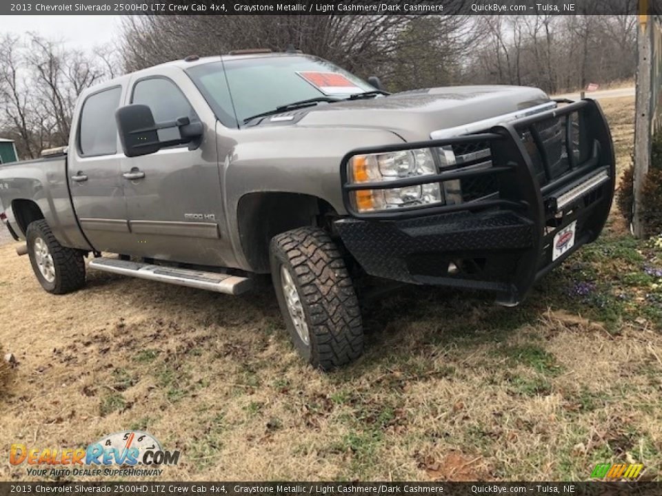 2013 Chevrolet Silverado 2500HD LTZ Crew Cab 4x4 Graystone Metallic / Light Cashmere/Dark Cashmere Photo #2