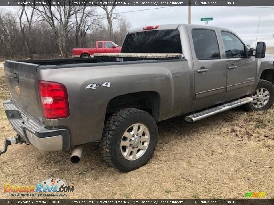 2013 Chevrolet Silverado 2500HD LTZ Crew Cab 4x4 Graystone Metallic / Light Cashmere/Dark Cashmere Photo #3