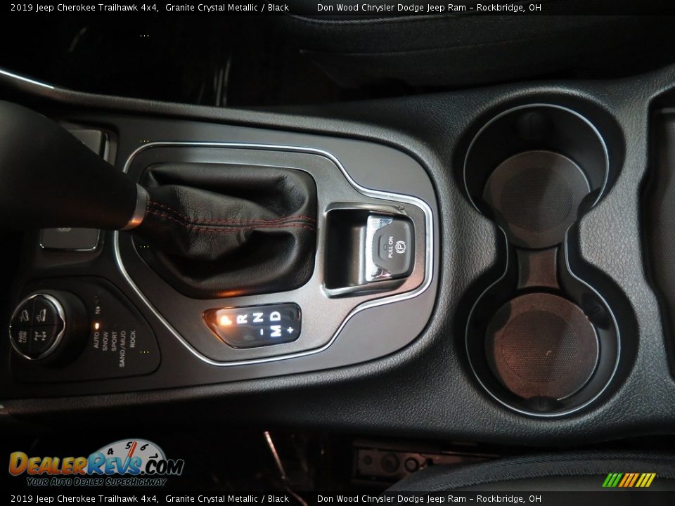 2019 Jeep Cherokee Trailhawk 4x4 Granite Crystal Metallic / Black Photo #17