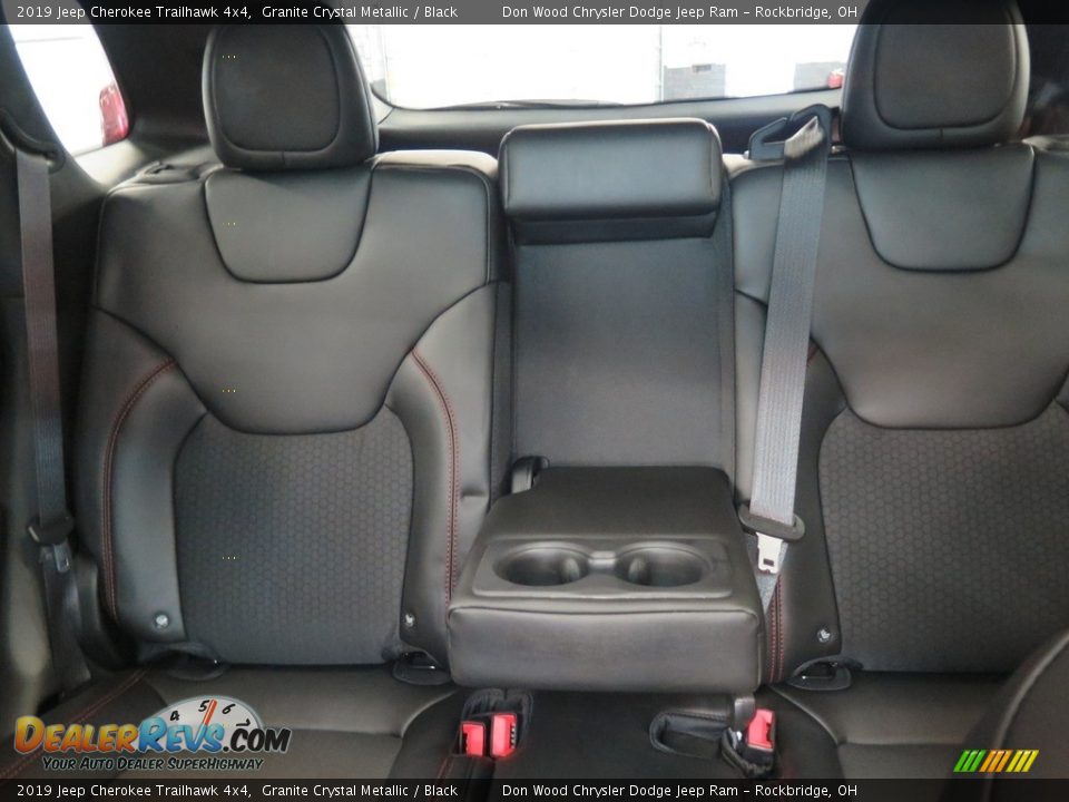 2019 Jeep Cherokee Trailhawk 4x4 Granite Crystal Metallic / Black Photo #18