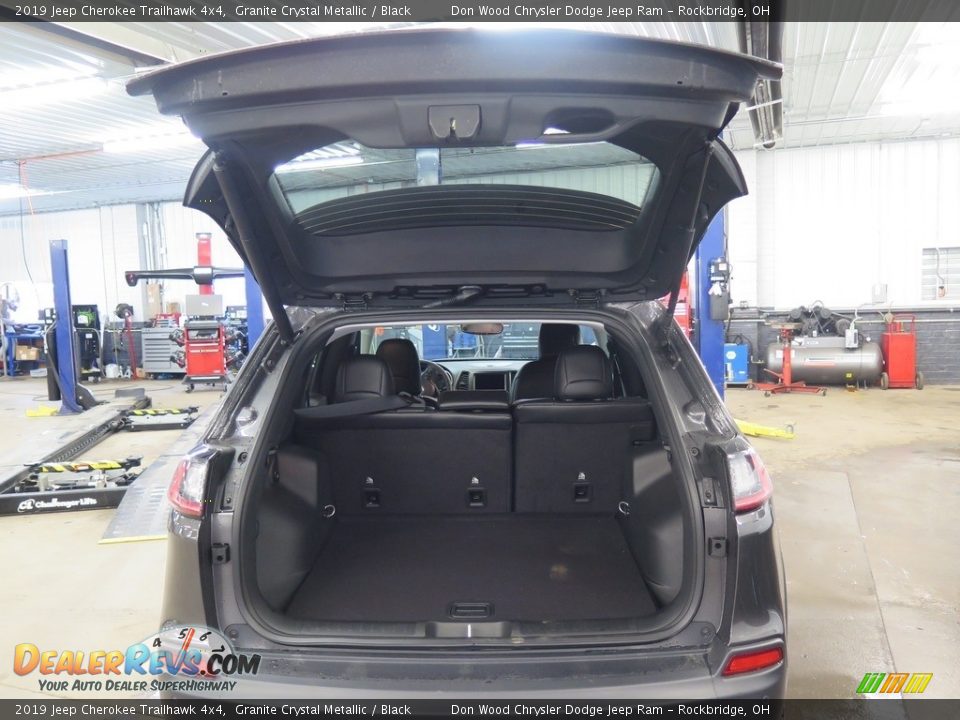2019 Jeep Cherokee Trailhawk 4x4 Granite Crystal Metallic / Black Photo #21