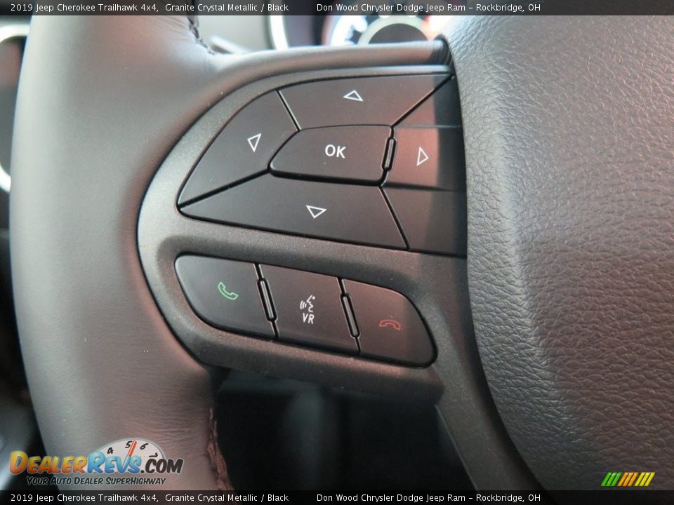 Controls of 2019 Jeep Cherokee Trailhawk 4x4 Photo #24
