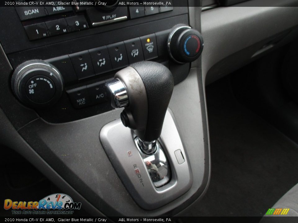 2010 Honda CR-V EX AWD Glacier Blue Metallic / Gray Photo #15