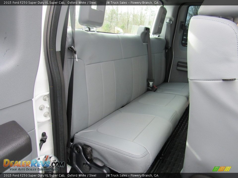 2015 Ford F250 Super Duty XL Super Cab Oxford White / Steel Photo #23