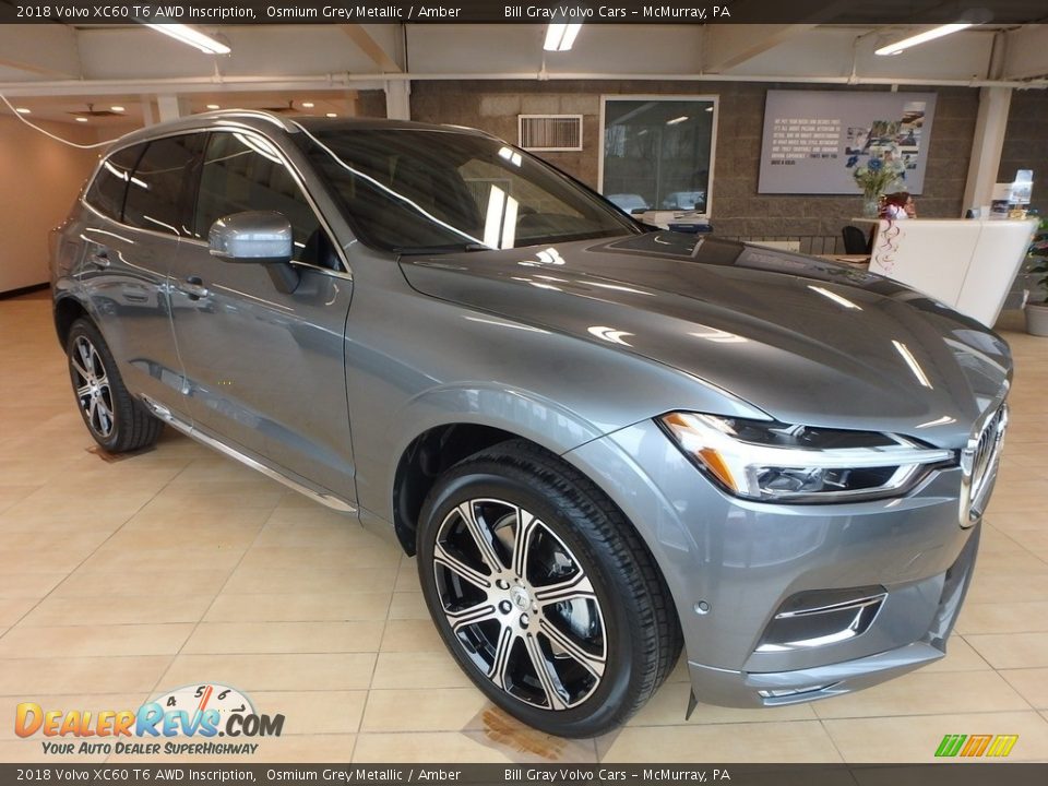 Front 3/4 View of 2018 Volvo XC60 T6 AWD Inscription Photo #1