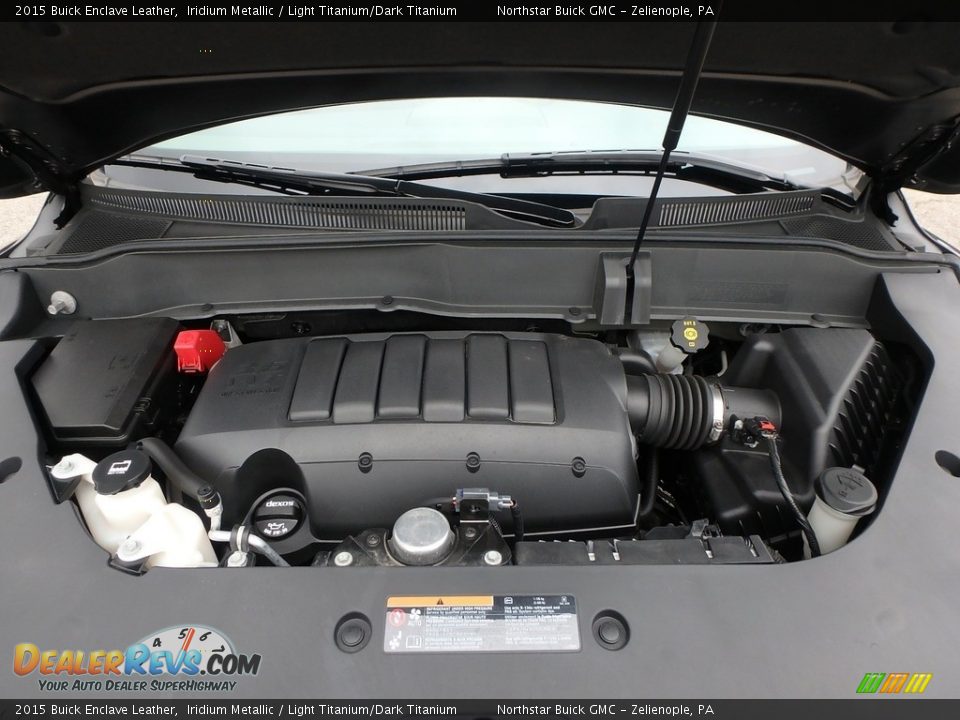 2015 Buick Enclave Leather Iridium Metallic / Light Titanium/Dark Titanium Photo #3