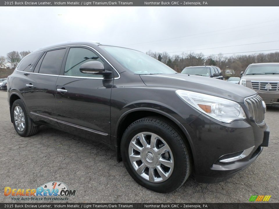 2015 Buick Enclave Leather Iridium Metallic / Light Titanium/Dark Titanium Photo #4
