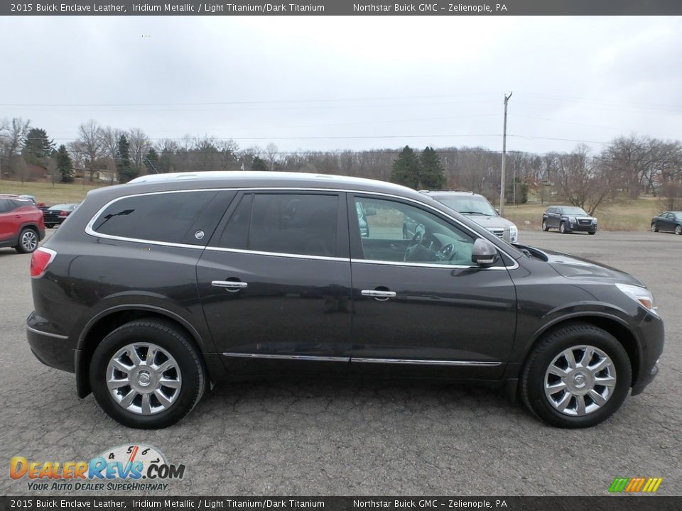 2015 Buick Enclave Leather Iridium Metallic / Light Titanium/Dark Titanium Photo #5