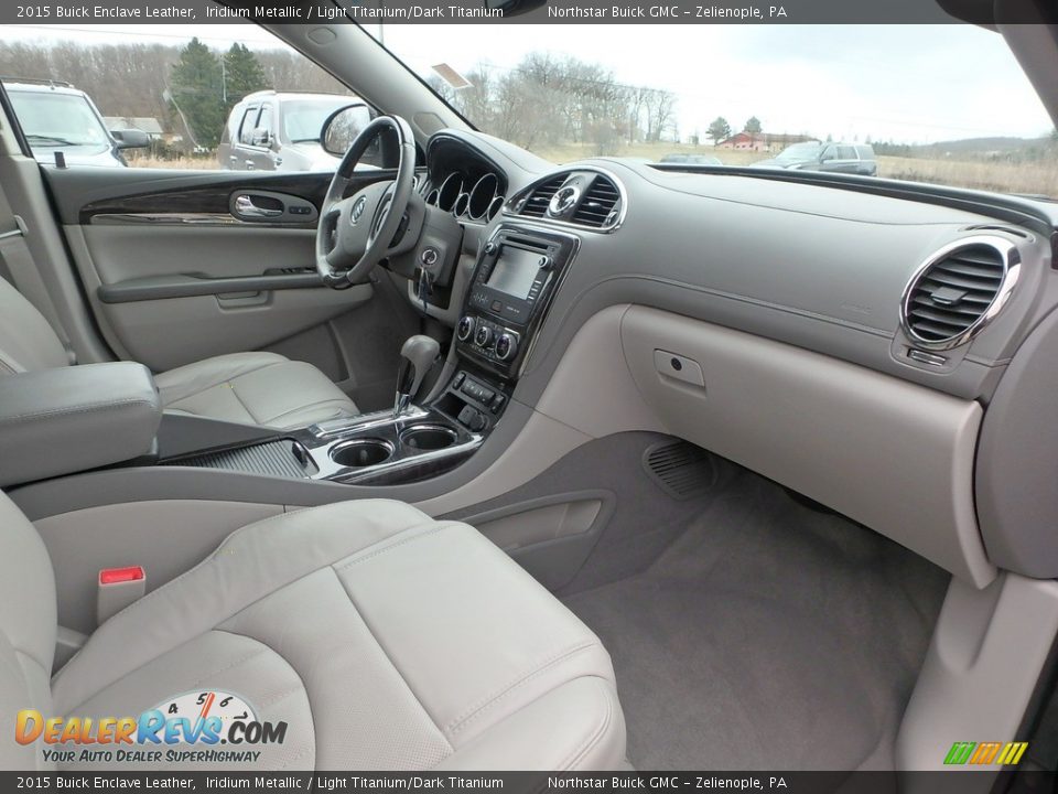 2015 Buick Enclave Leather Iridium Metallic / Light Titanium/Dark Titanium Photo #6