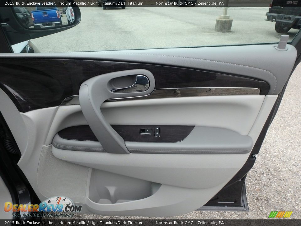 2015 Buick Enclave Leather Iridium Metallic / Light Titanium/Dark Titanium Photo #7