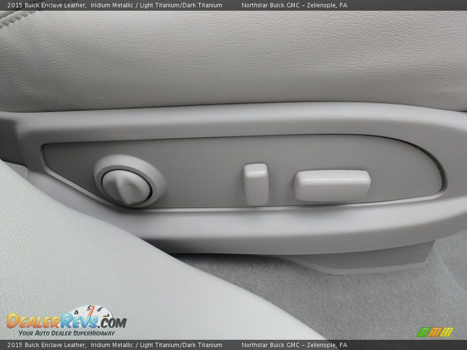 2015 Buick Enclave Leather Iridium Metallic / Light Titanium/Dark Titanium Photo #8