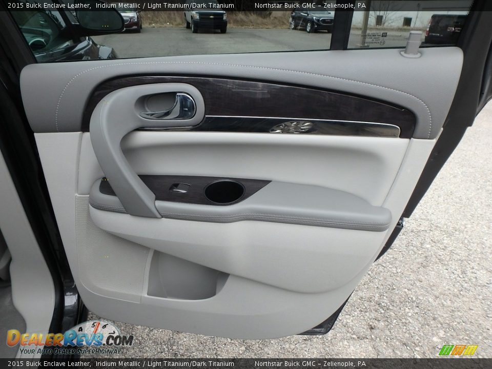 2015 Buick Enclave Leather Iridium Metallic / Light Titanium/Dark Titanium Photo #9