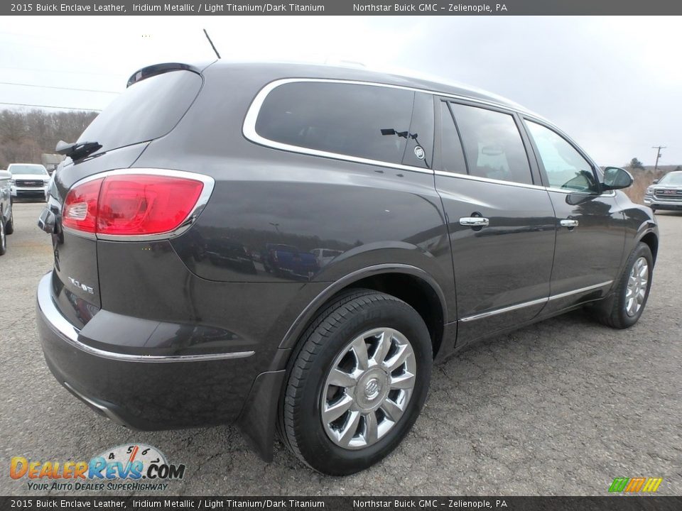 2015 Buick Enclave Leather Iridium Metallic / Light Titanium/Dark Titanium Photo #10