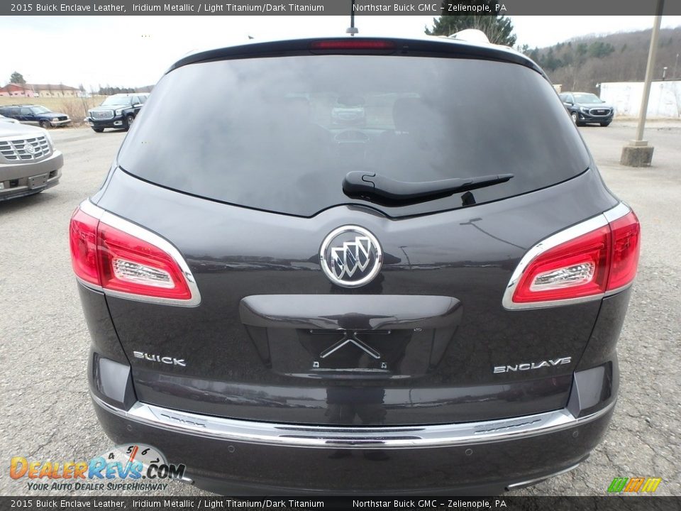2015 Buick Enclave Leather Iridium Metallic / Light Titanium/Dark Titanium Photo #11