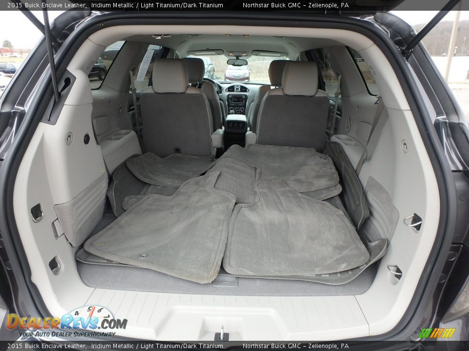 2015 Buick Enclave Leather Iridium Metallic / Light Titanium/Dark Titanium Photo #12