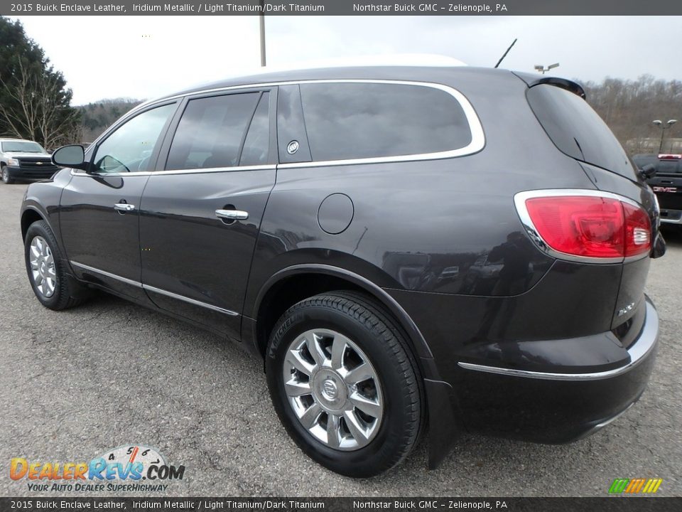 2015 Buick Enclave Leather Iridium Metallic / Light Titanium/Dark Titanium Photo #13