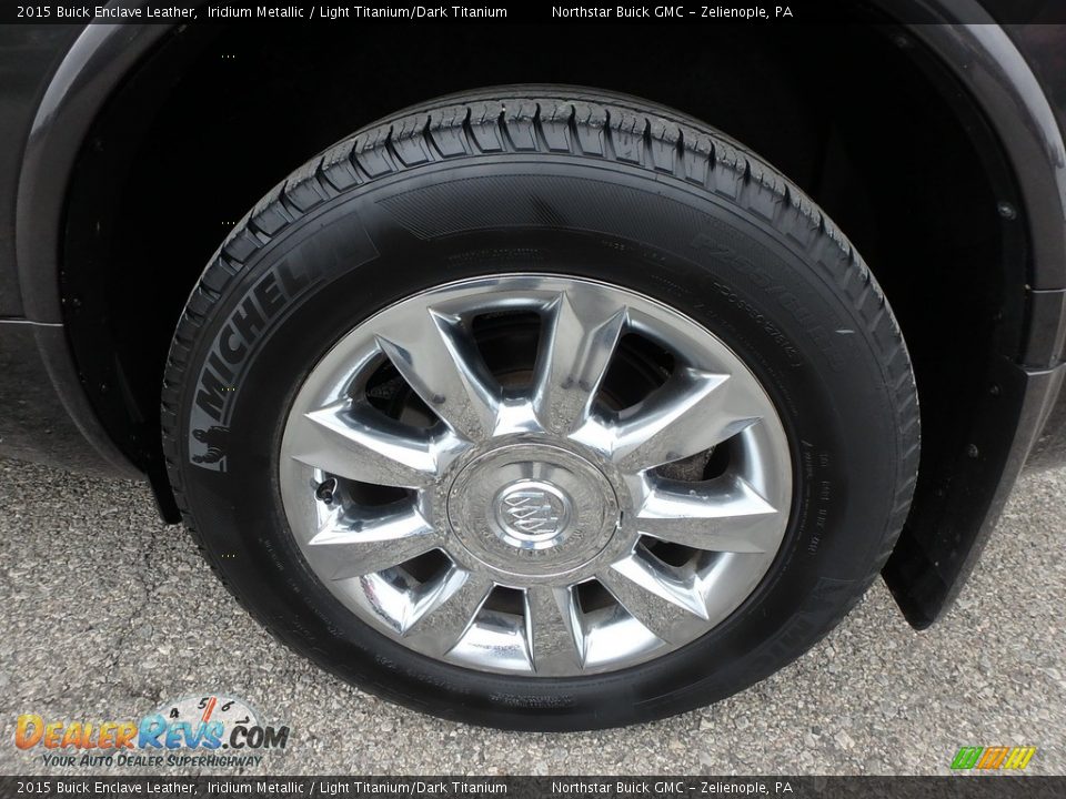 2015 Buick Enclave Leather Iridium Metallic / Light Titanium/Dark Titanium Photo #15