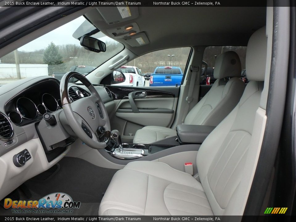 2015 Buick Enclave Leather Iridium Metallic / Light Titanium/Dark Titanium Photo #16
