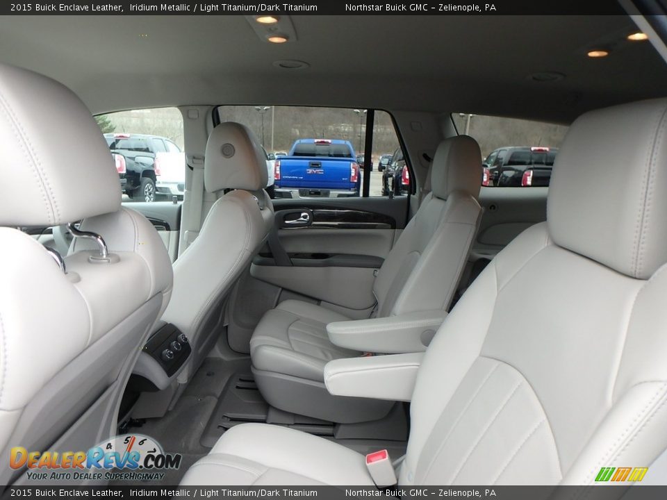 2015 Buick Enclave Leather Iridium Metallic / Light Titanium/Dark Titanium Photo #17