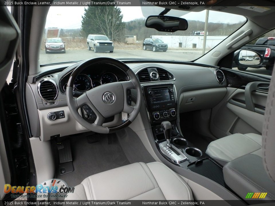 2015 Buick Enclave Leather Iridium Metallic / Light Titanium/Dark Titanium Photo #18