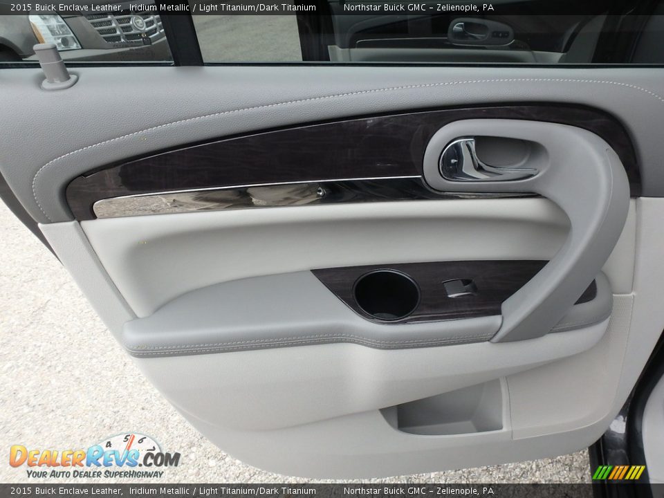 2015 Buick Enclave Leather Iridium Metallic / Light Titanium/Dark Titanium Photo #19