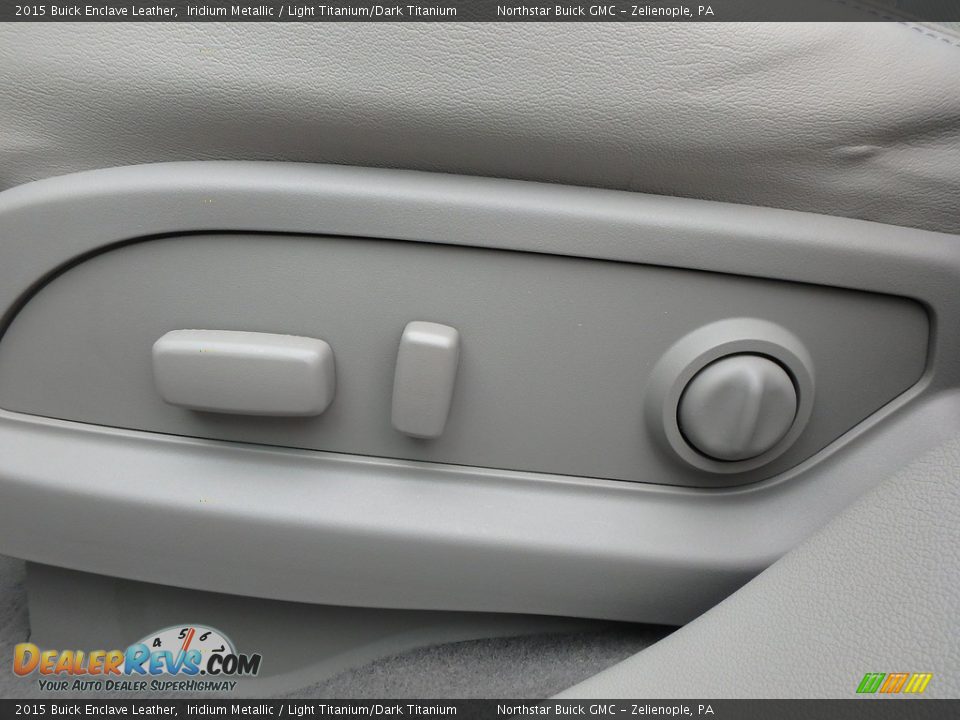 2015 Buick Enclave Leather Iridium Metallic / Light Titanium/Dark Titanium Photo #21