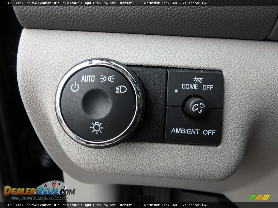 2015 Buick Enclave Leather Iridium Metallic / Light Titanium/Dark Titanium Photo #23