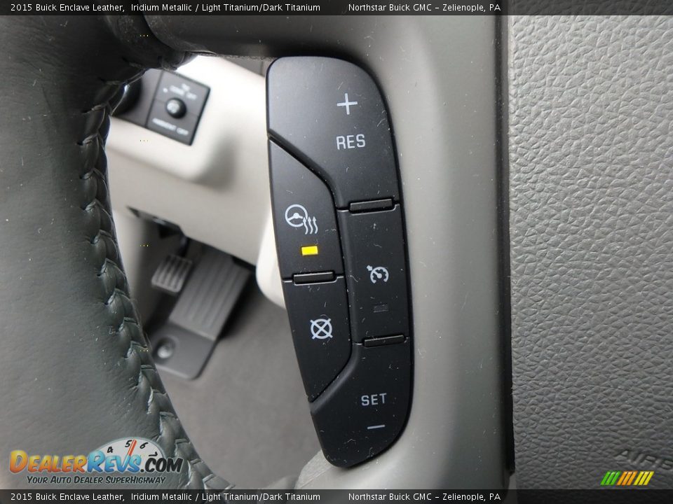 2015 Buick Enclave Leather Iridium Metallic / Light Titanium/Dark Titanium Photo #25