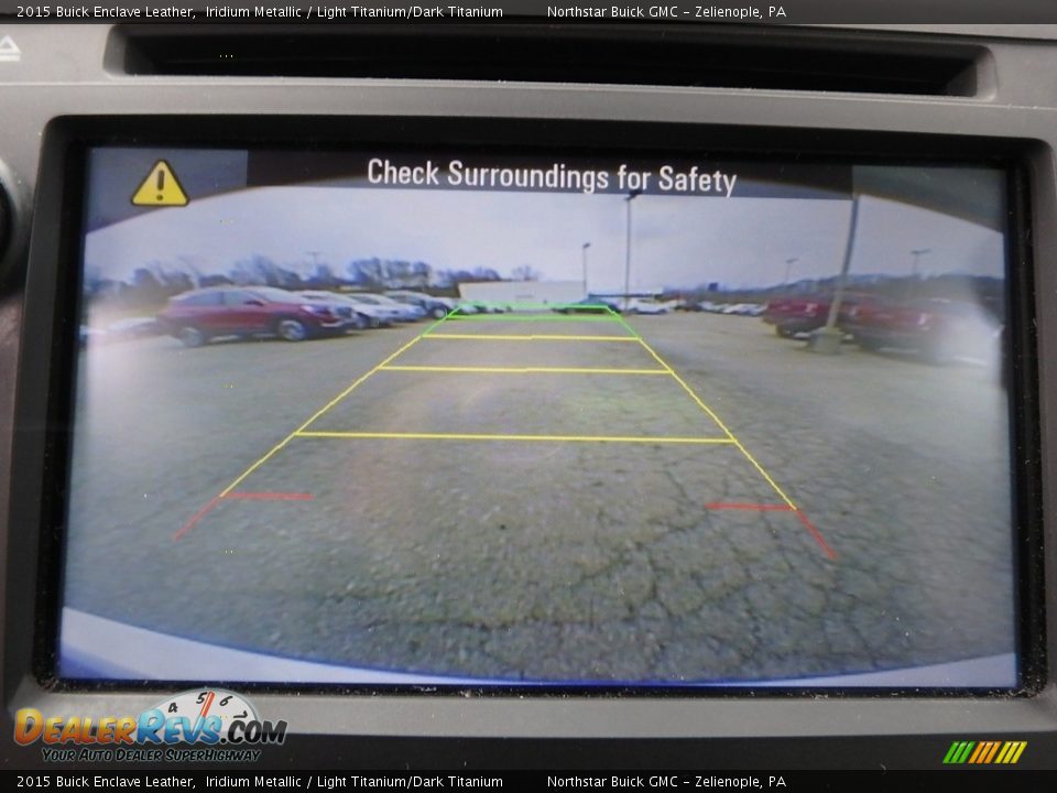 2015 Buick Enclave Leather Iridium Metallic / Light Titanium/Dark Titanium Photo #28