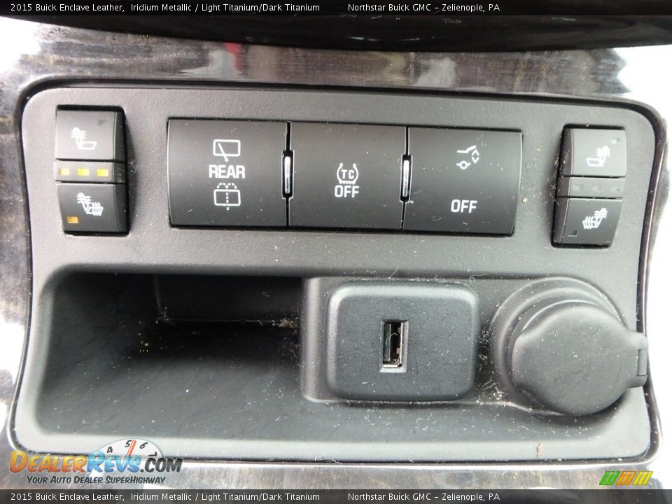 2015 Buick Enclave Leather Iridium Metallic / Light Titanium/Dark Titanium Photo #29