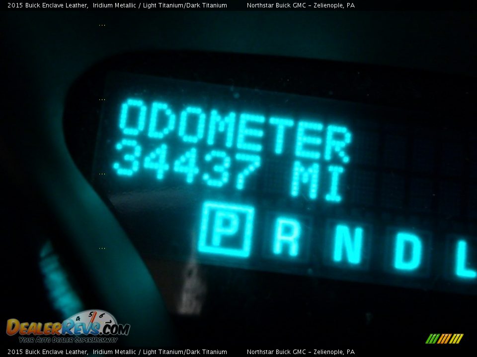 2015 Buick Enclave Leather Iridium Metallic / Light Titanium/Dark Titanium Photo #30