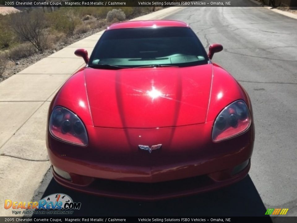 2005 Chevrolet Corvette Coupe Magnetic Red Metallic / Cashmere Photo #9