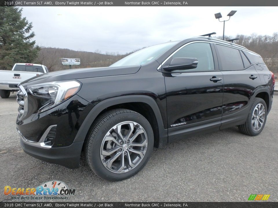 2018 GMC Terrain SLT AWD Ebony Twilight Metallic / ­Jet Black Photo #1