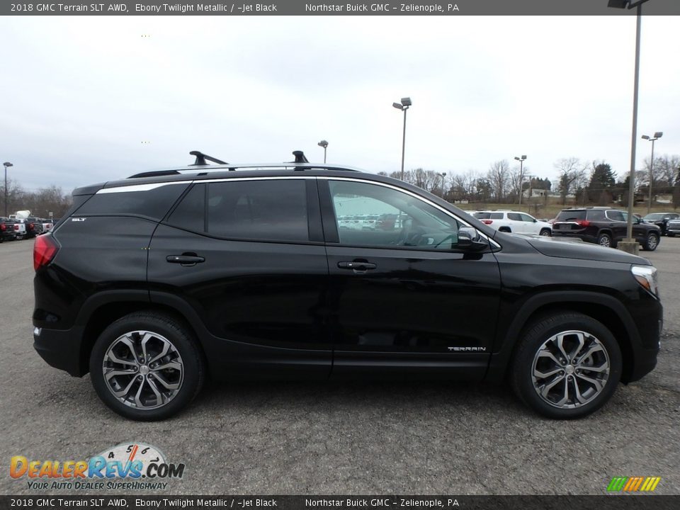 2018 GMC Terrain SLT AWD Ebony Twilight Metallic / ­Jet Black Photo #4