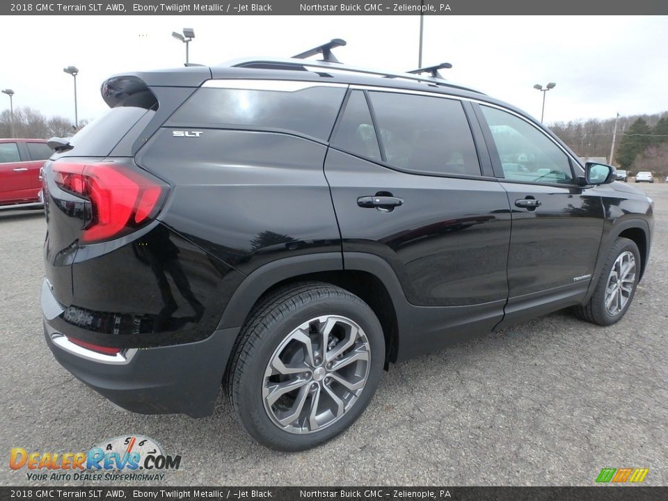 2018 GMC Terrain SLT AWD Ebony Twilight Metallic / ­Jet Black Photo #5