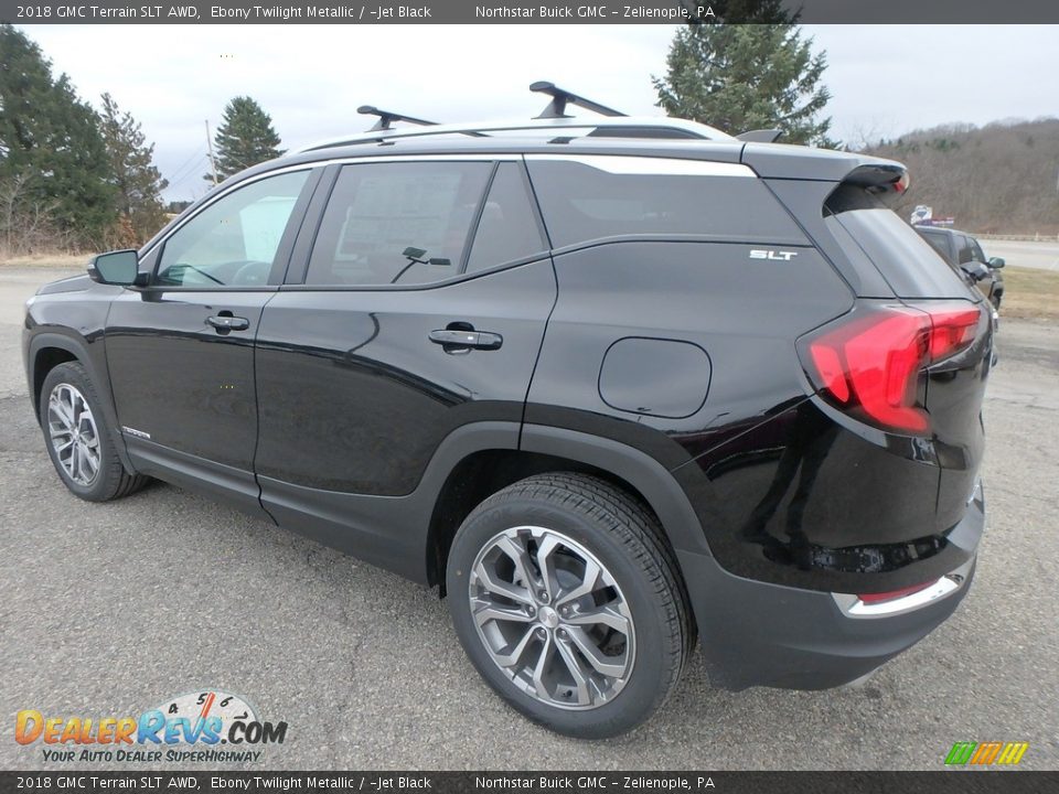2018 GMC Terrain SLT AWD Ebony Twilight Metallic / ­Jet Black Photo #7