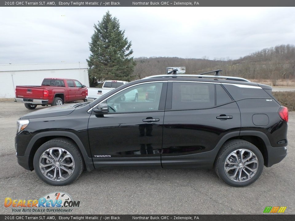 2018 GMC Terrain SLT AWD Ebony Twilight Metallic / ­Jet Black Photo #8
